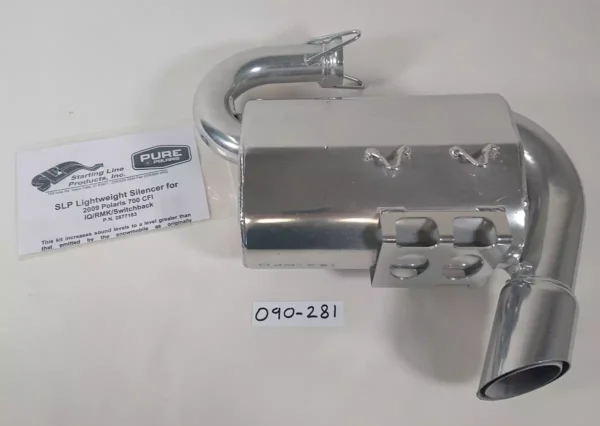 SLP 090-281 - Lightweight silencer