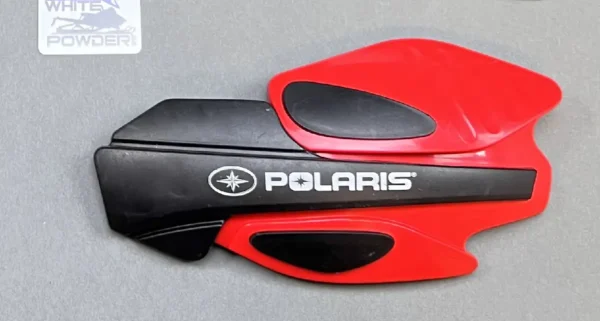 Polaris 2876845 - Handtagskydd , röd/svart, OBS endast 1st vänster Beg