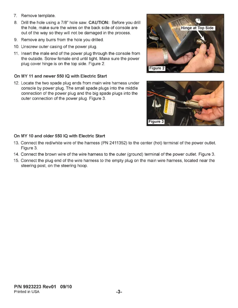 Polaris 2878475 - 12v uttag