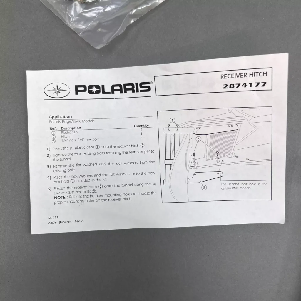 Polaris 2874177 - Dragbåge Edge