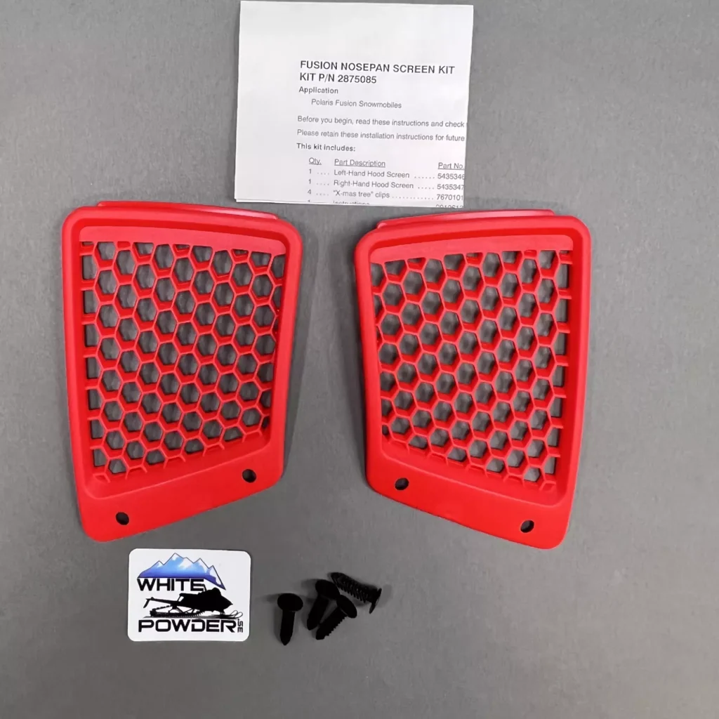 Polaris 2875085-293 - Fusion Nosepan Screens , Red