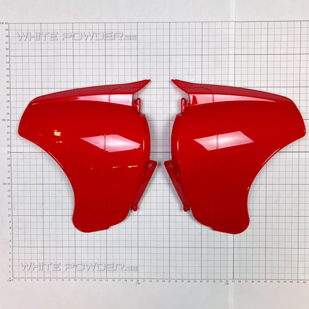 Polaris 2875096-293 , KIT-SIDE SHIELDS, RED