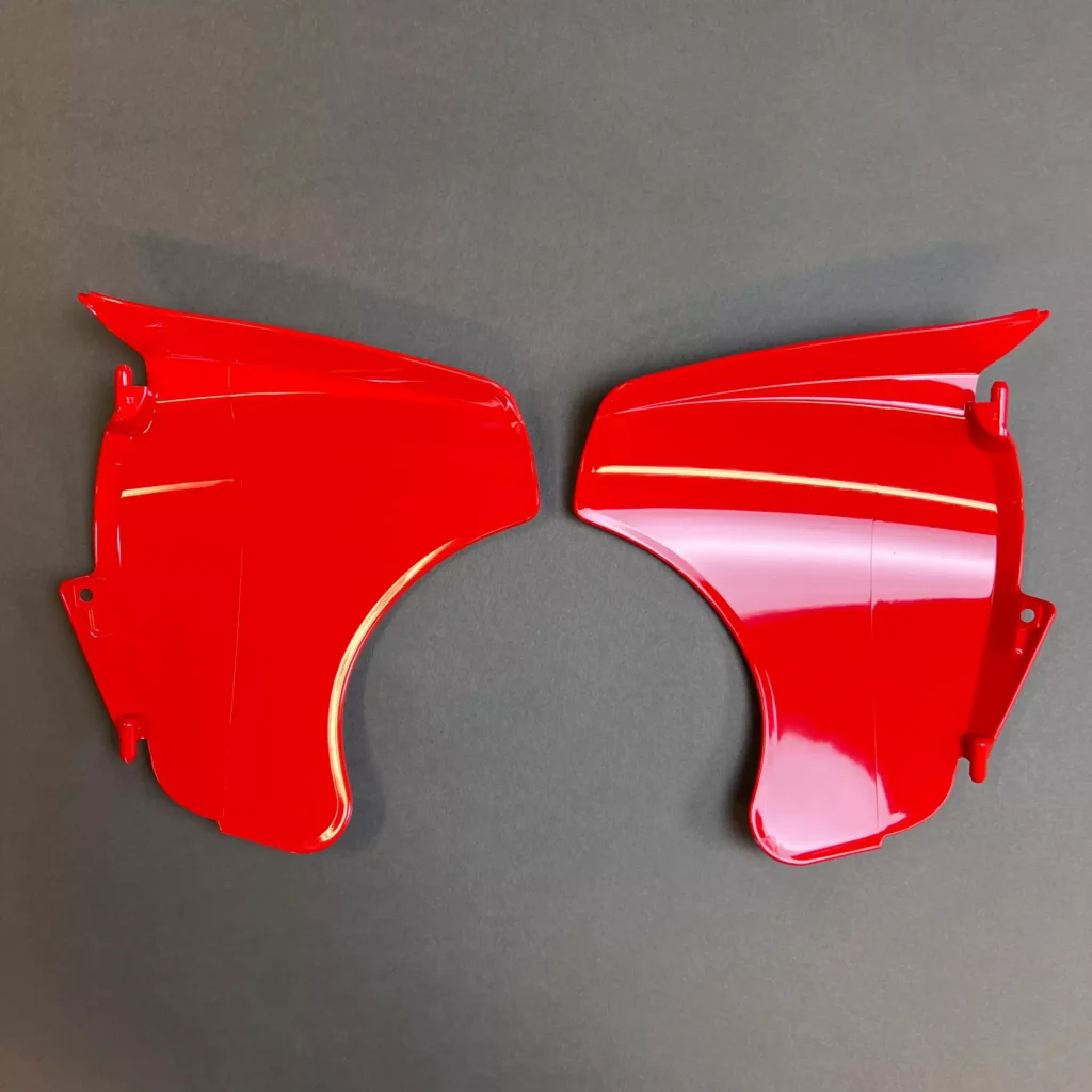 Polaris 2875096-293 , KIT-SIDE SHIELDS, RED