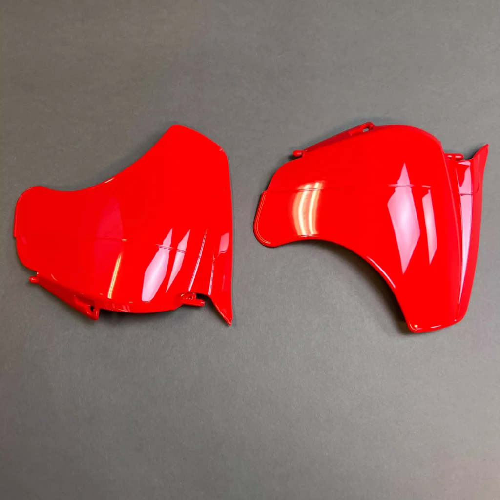 Polaris 2875096-293 , KIT-SIDE SHIELDS, RED
