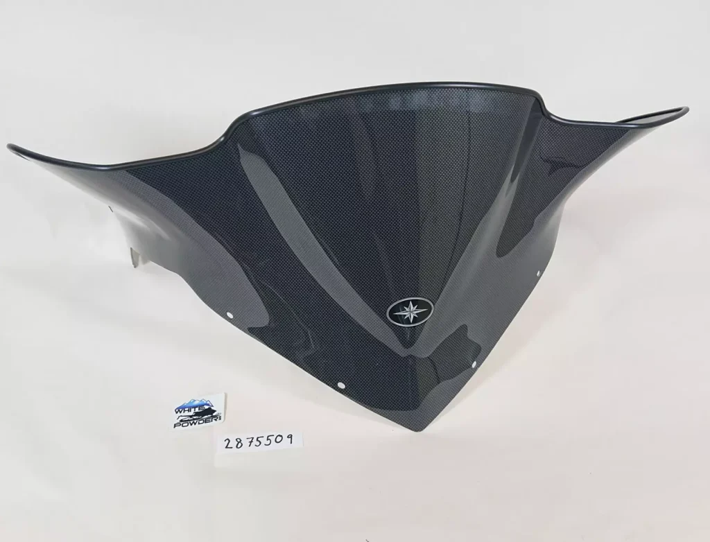 Polaris 2875509 - FUSION MID CARBON WINDSHIELD high cut