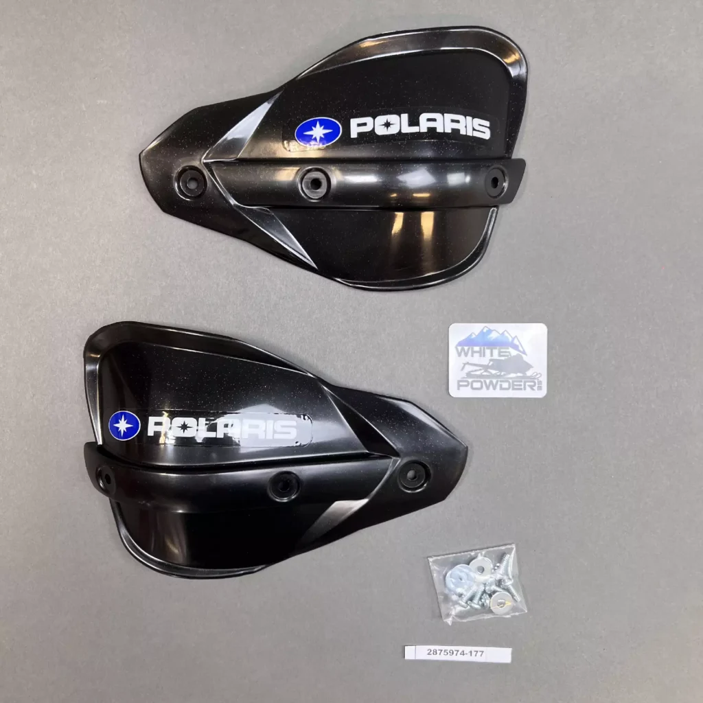 Polaris 2875974-177 - Handtagsskydd Svarta