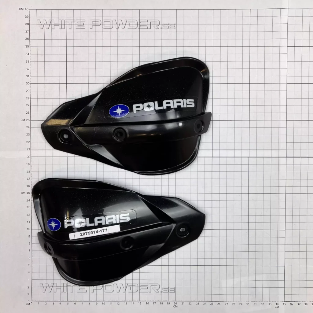 Polaris 2875974-177 - Handtagsskydd Svarta
