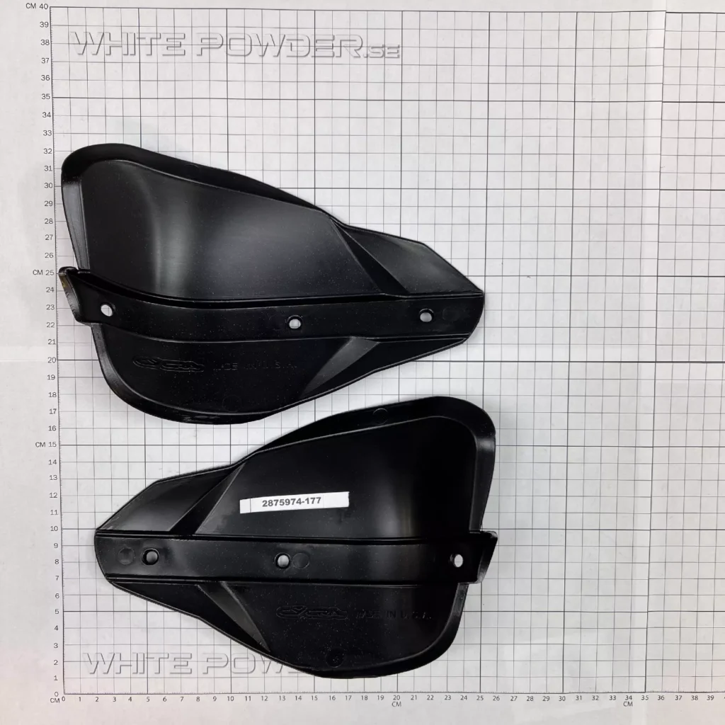 Polaris 2875974-177 - Handtagsskydd Svarta
