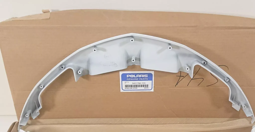 Polaris 5431782-133 Nosecone upper White