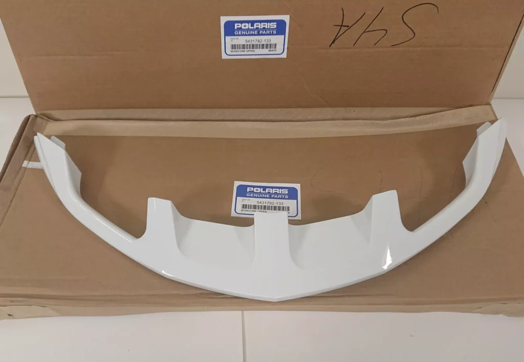 Polaris 5431782-133 Nosecone upper White