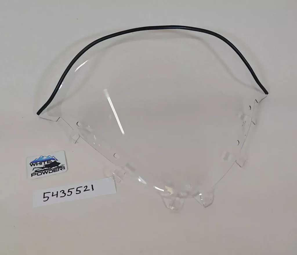 Polaris 5435521 WINDSHIELD , Clear , IQ-RMK