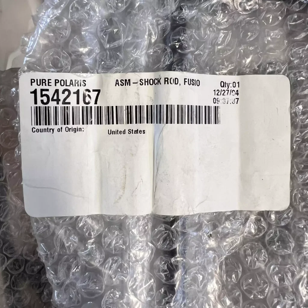 Polaris 1542167 - Shock Rod , Fusion
