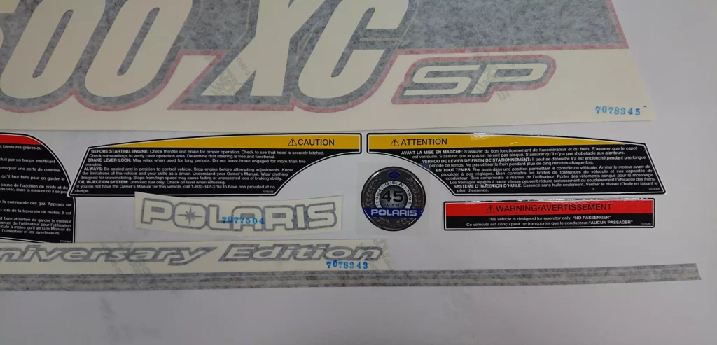 Polaris 2201490 - 2000 500 XC