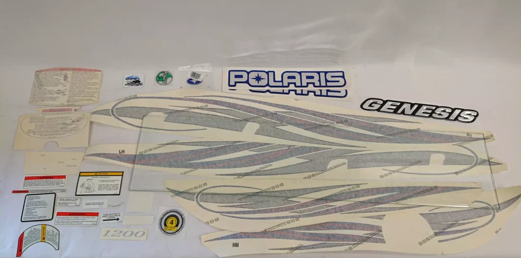 Polaris 2201827 - Kit-01 genesis carb, decals