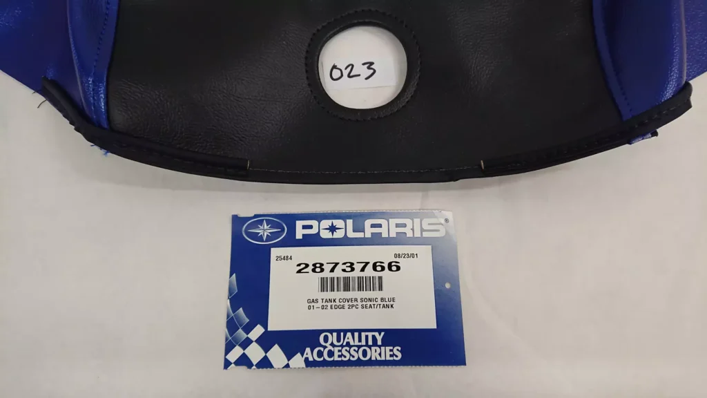 Polaris 2873766 - Fuel Tank Cover 01-02 EDGE BLUE