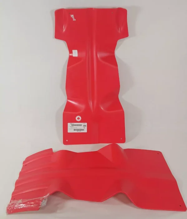 Polaris 2875075-293 - Skid - plate Fusion , mid , red