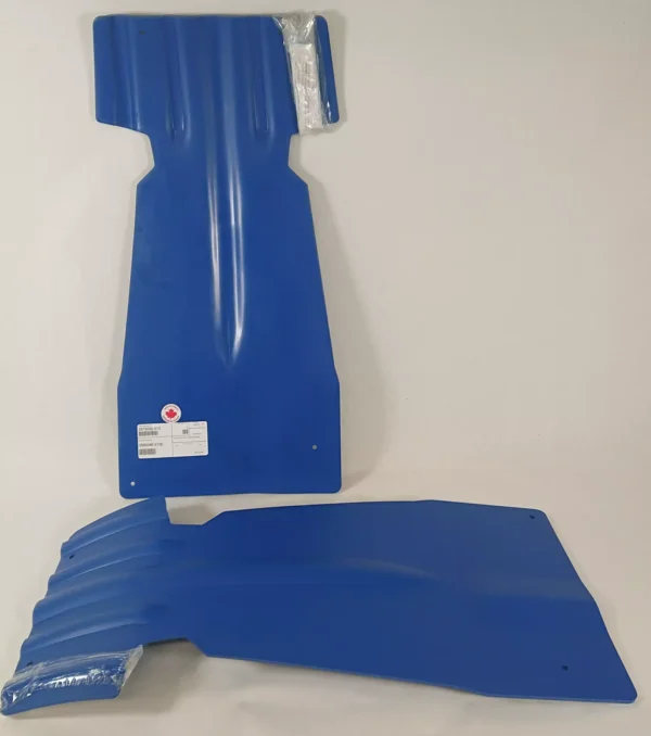 Polaris 2875092-513 - skidplate IQ-Chassis Blue