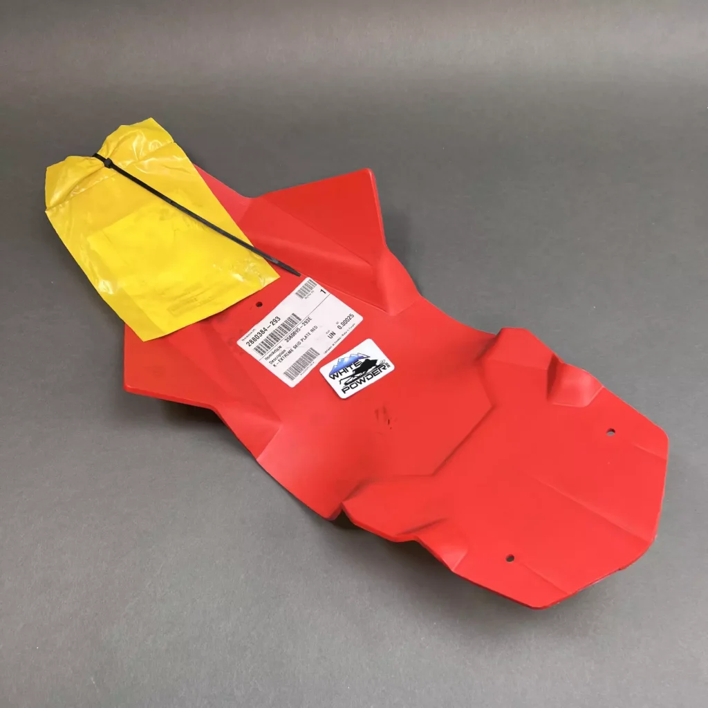 Polaris 2880384-293 - Axys Extreme skid plate , Röd