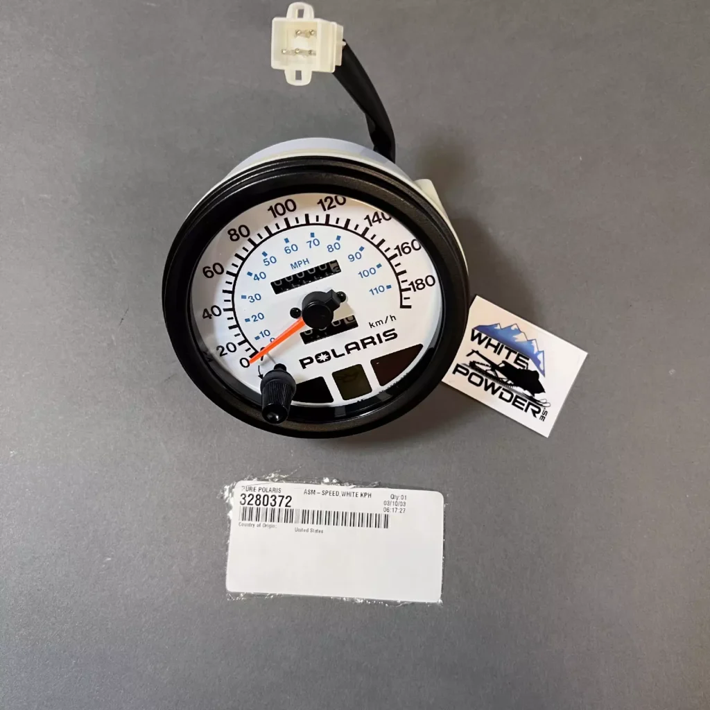 Polaris 3280372 Speedometer White KM/H