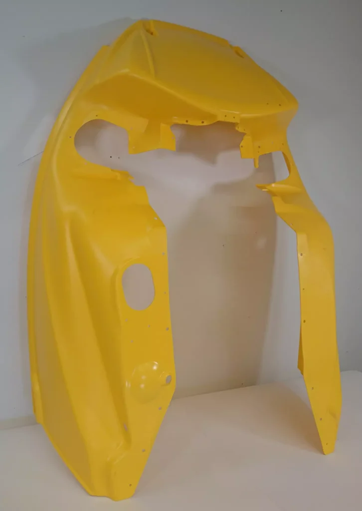 Polaris 5434345-388 - Bukplast - Nosepan , GUL RMK * anm