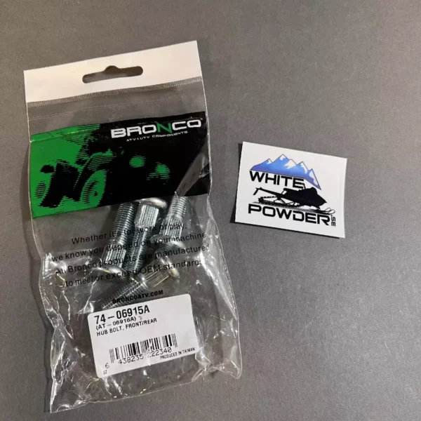 Bronco 74-06915A - Hub bolt, Front/rear 4st