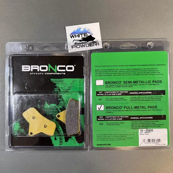 Bronco 78-05600 - Brake Pads - Front , Arctic Cat