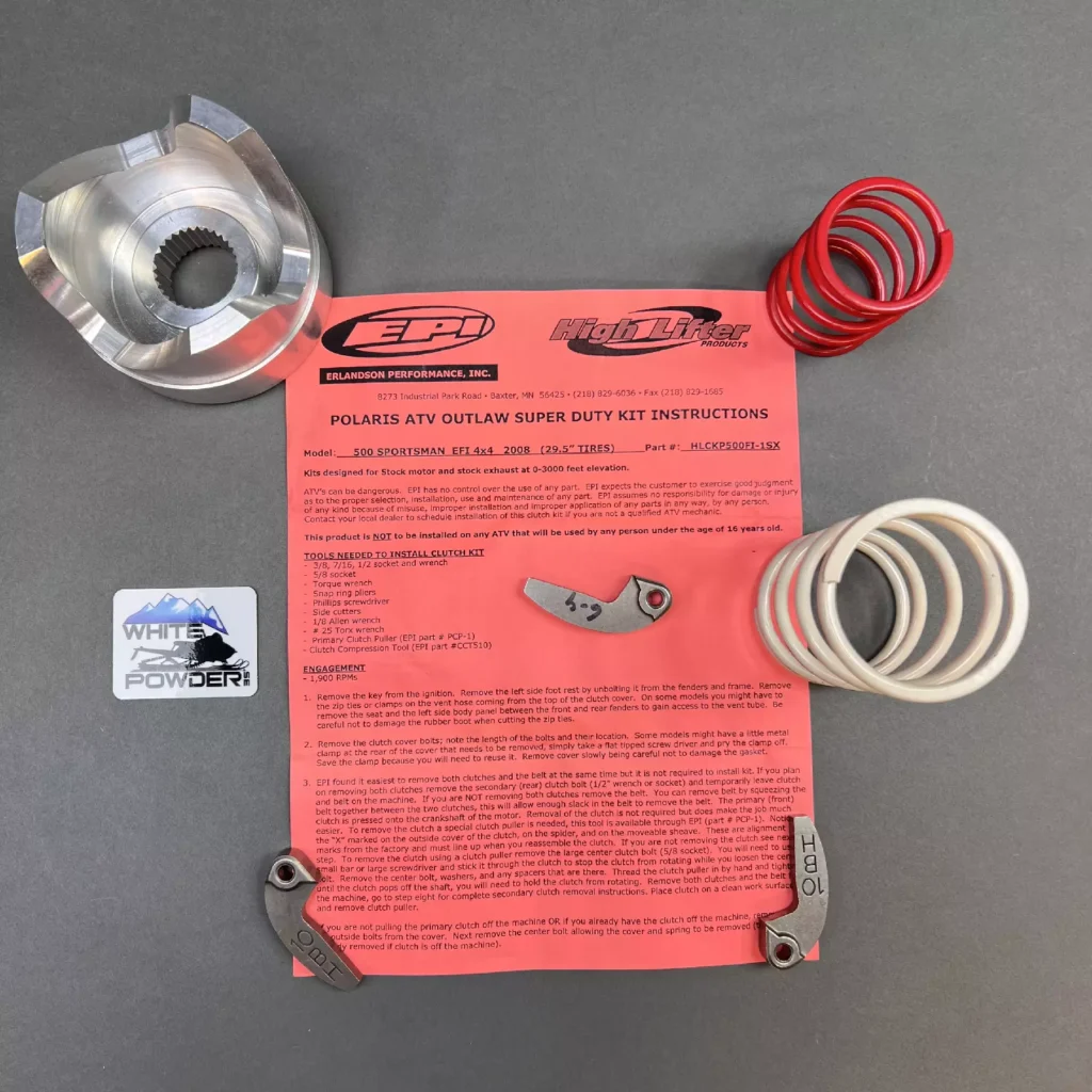HIGH LIFTER HLCKP500FI-1-SX - Variator Kit - POLARIS 500 SP HO EFI
