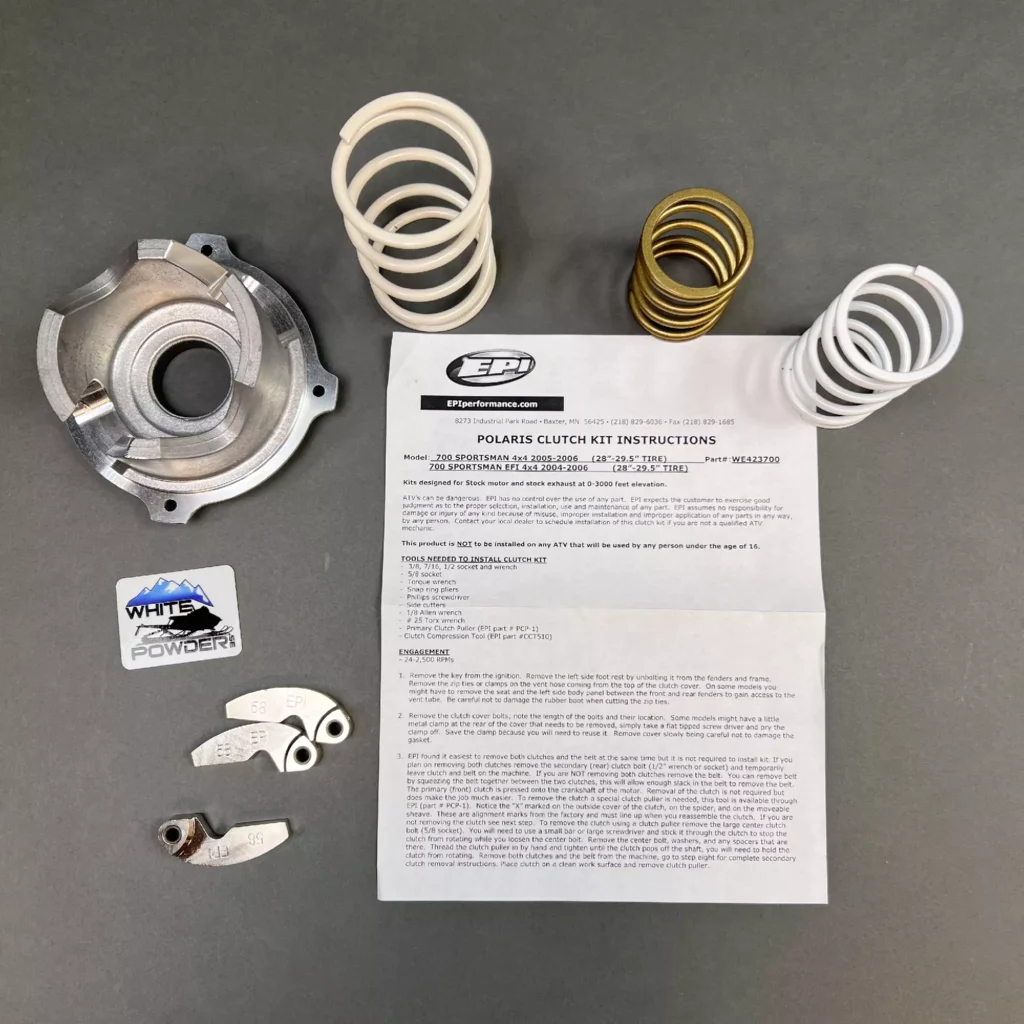 EPI WE423700 - Variator Kit - Clutch kit