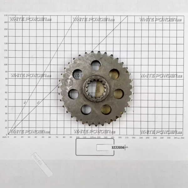 Polaris 3222036 - Sprocket 35 T, (11W) 15T Spline