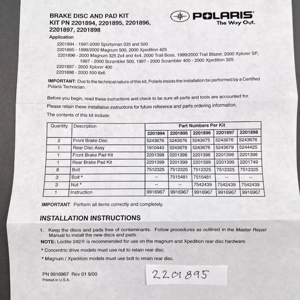 Polaris 2201895