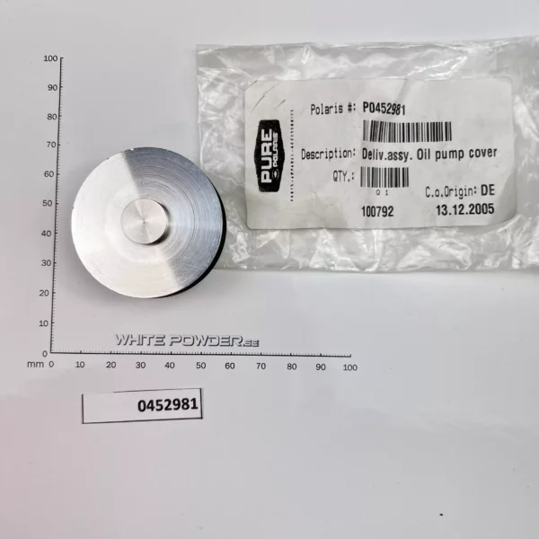 Polaris 0452981 - Deliv.Assy. Oil Pump Cover