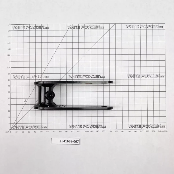Polaris 1541638-067 - Weld-Shock Pivot Arm 3,50 Blk
