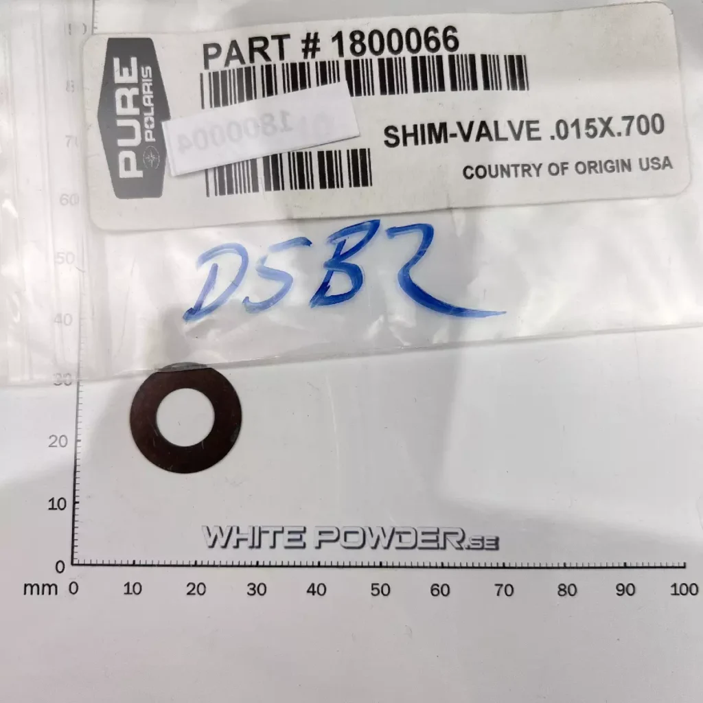 Polaris 1800066 - Shim-Valve .015X.700