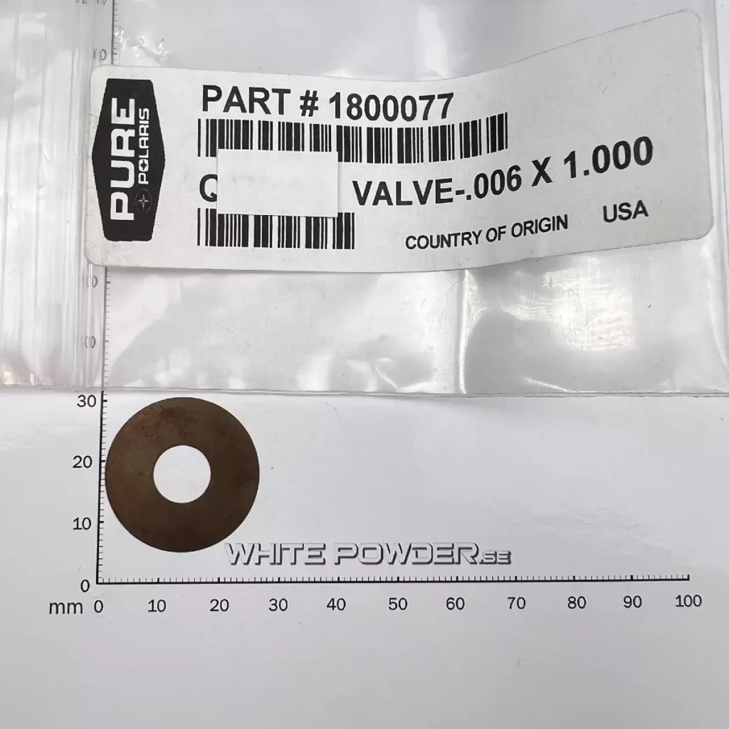 Polaris 1800077 - Shim-Valve .006X.1.000