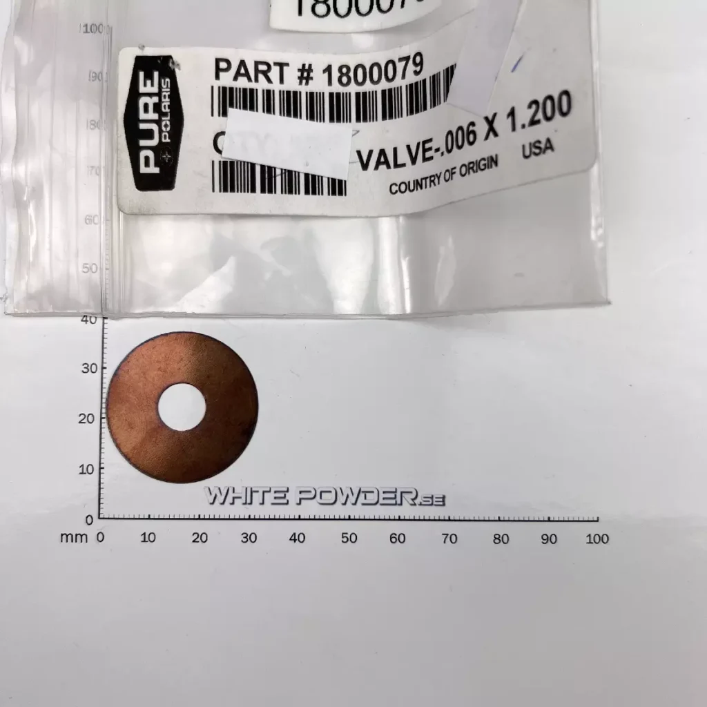 Polaris 1800079 - Shim-Valve .006X.1.200