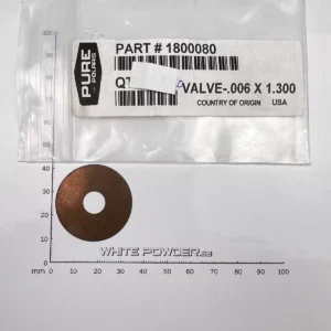 Polaris 1800080 - Shim-Valve .006X.1.300