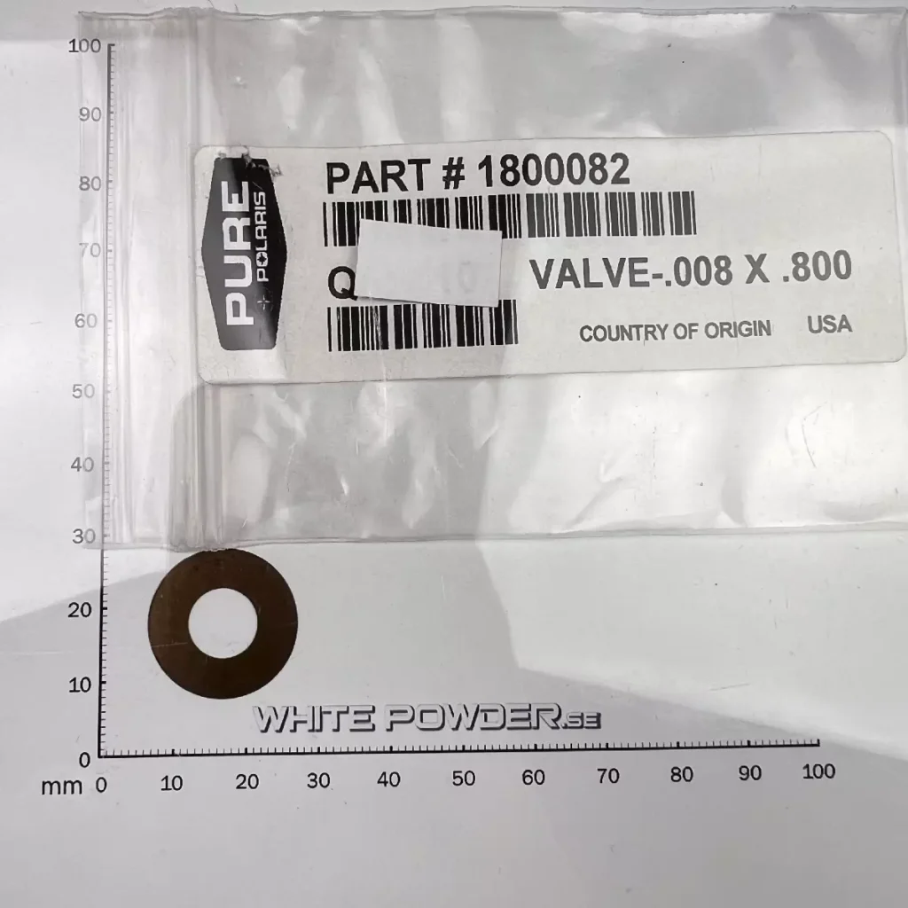 Polaris 1800082 - Shim-Valve .008X.800