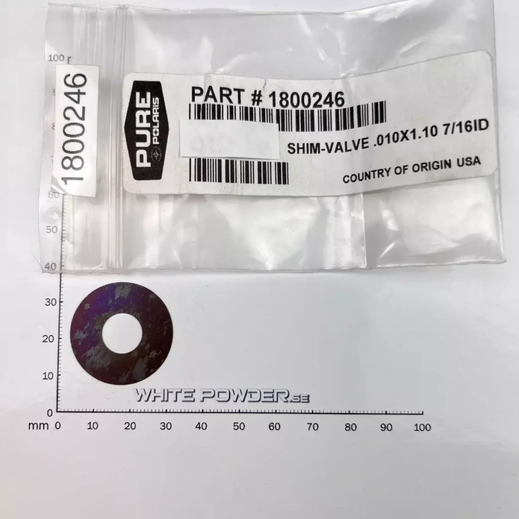 Polaris 1800246 - Shim-Valve .010X1.10 7/16Id