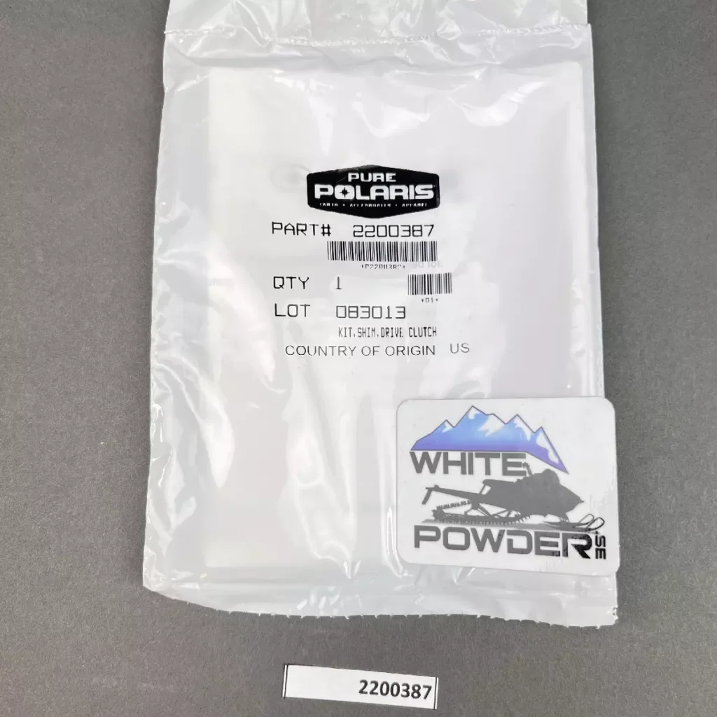 Polaris 2200387 - Kit , Shim , Drive Clutch P-85