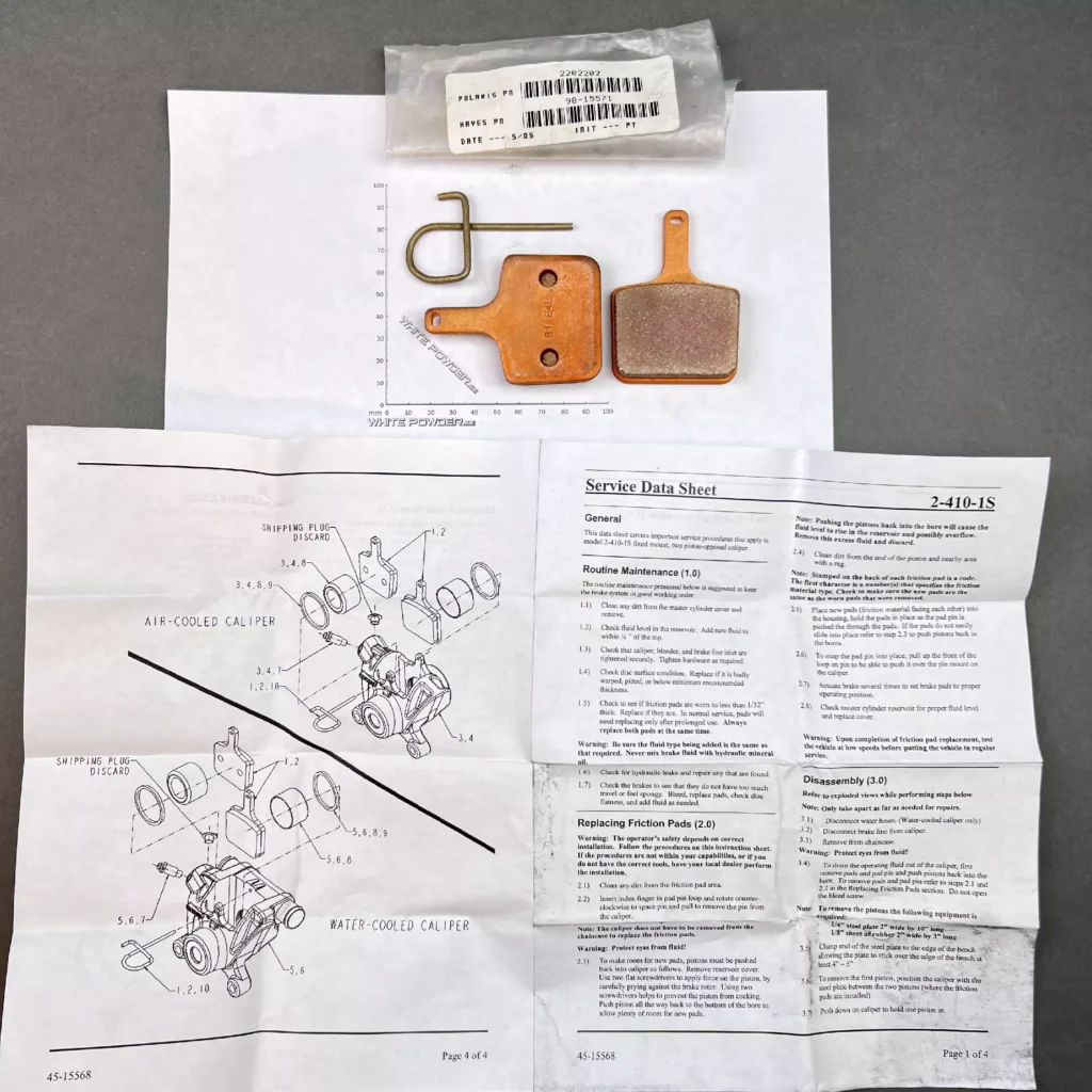 Polaris 2202202 - Kit-Brake Pad Type 81