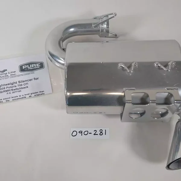 SLP 090-281 - Lightweight silencer