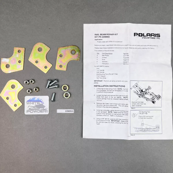 Polaris 2200955 - Kit-Rail Repair, Frt Torue Arm