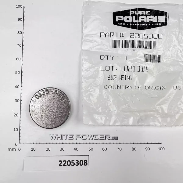 Polaris 2205308 - Slug-21 Gr,Cvt