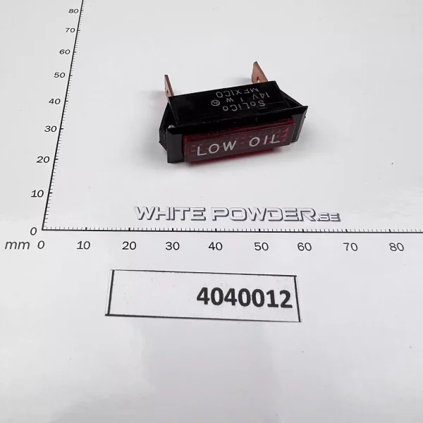Polaris 4040012 - Indicator'Low-Oil'Warn.
