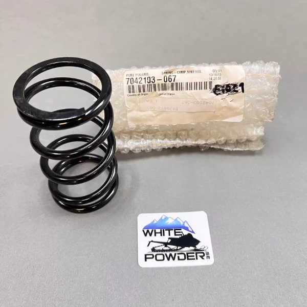 Polaris 7042103-067 - SPRING-COMP 5INX160LB/IN BLK