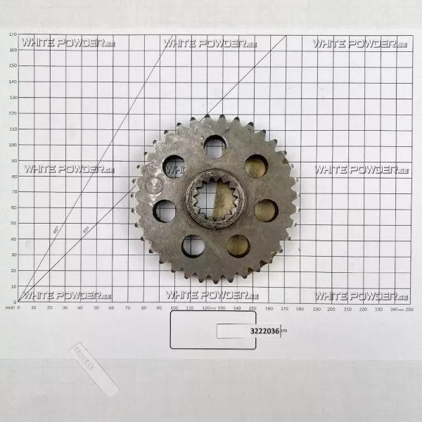 Polaris 3222036 - Sprocket 35 T, (11W) 15T Spline