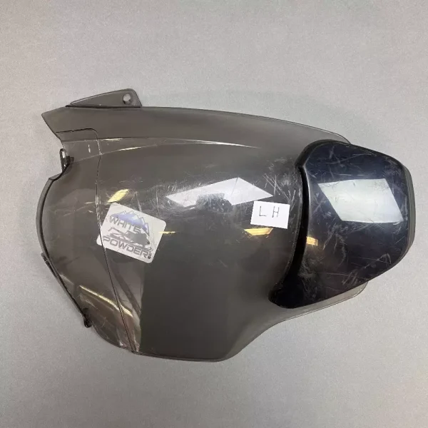 Polaris 5436077 side Shilde LH , Smoke, Fäste utan backspegel